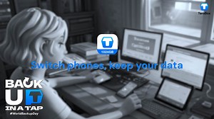 8.1K views · 53 reactions | ♻️#BackupInATap TeraBox Makes Phone Switching EASY! "Ugh... why does switching phones feel like tech torture?" Not with TeraBox! Watch how phone upgrades become painless: ⚡️TeraBox = Your Data's Moving Crew ✅Auto-transfer - No more cable spaghetti mess ✅1024GB FREE - Keep every precious memory ✅1-tap magic - New phone ready in seconds #TeraBox #BackupInATap #UpgradeWithoutTheAgony #WorldBackupDay | TeraBox | Facebook