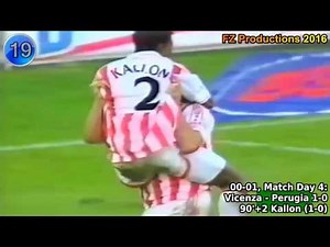 Mohamed Kallon - 39 goals in Serie A (Cagliari, Reggina, Vicenza, Inter 1998-2004)