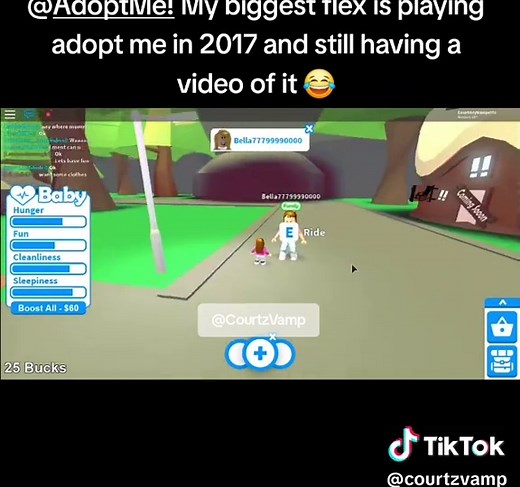 Nostalgic Memories of Adopt Me from 2017