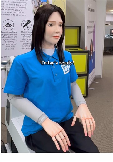 Get Daisy ready with us! #fyp #robots