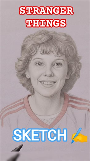 Stranger Things Charters Sketch #drawing #art #sketch #shorts