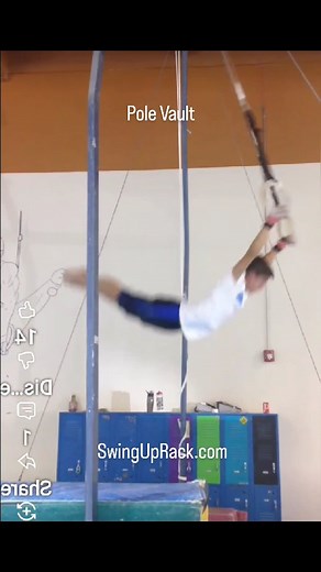 1K views · 24 reactions | Gymnastics Rings Swing Compared to Pole Vault Swing Biomechanical Analysis by Tim Werner, Advantage Athletics Inc Pole Vault Coach #polevault #swinguprack #polevaultdrills #biomechanics | Tim Werner | Facebook