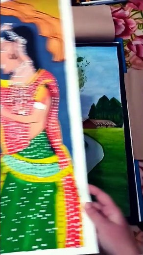 Class 12 painting portfolio file ideas