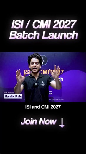 Crack ISI & CMI 2027 with Aryabhatta Course