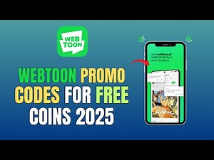 WEBTOON PROMO CODES FOR FREE COINS 2025