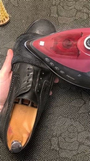 Professional Shoe Care That Actually Works #asmr #shoeshine #restoration