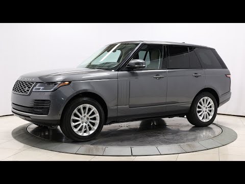 2018 Land Rover Range Rover HSE