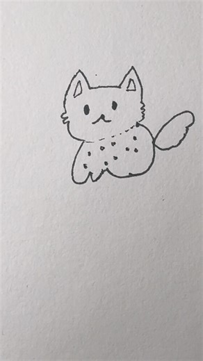 Cute cat drawing!! #art #drawingtutorials #drawing #artistjaydeep #cutedrawing #cute #jaeartist