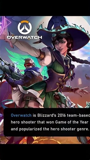 Overwatch fun fact, game of the year