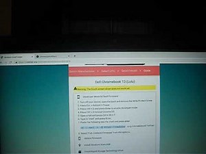 Let's install windows 10 on a Dell Chromebook