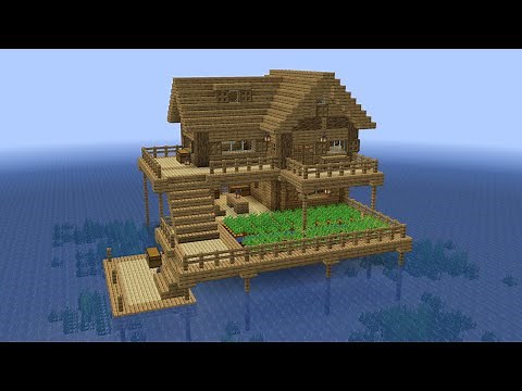 Minecraft - How to build a ocean survival house