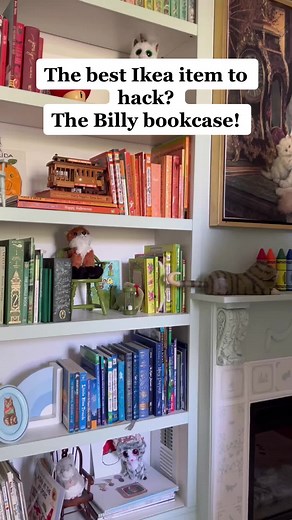 Affordable IKEA Billy Bookcase Hacks for Kids' and Living Rooms