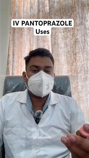 IV Pantoprazole Use in Acidity Emergency | Quick Medical Short 💉 | Rutzmbbs