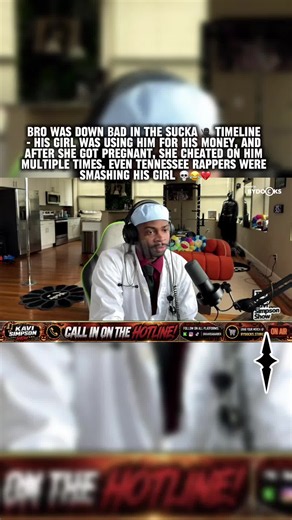 Bro was down bad in the Sucka 🥷🏿 Timeline - his girl was using him for his money, and after she got pregnant, she cheated on him multiple times. Even Tennessee rappers were smashing his girl 💀😂💔#fyp #drkavidabarber #drkavisimpson