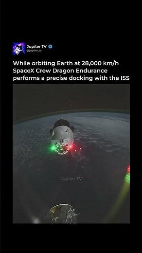 Docking at 28,000 kmh 🚀