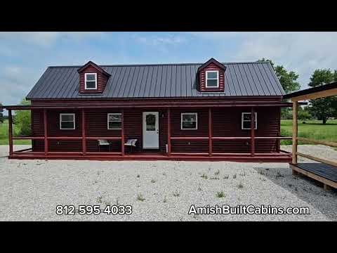 31 MIN Tour Amish Modular Cabins | Prefab Homes, Modular Homes, Starting at Only $35K