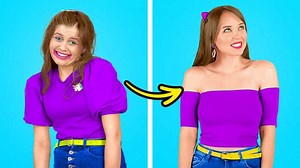 16K views · 1.1K reactions | ASTUCES MODE ET VÊTEMENTS CRÉATIFS | Astuces Vestimentaires Et Idées Amusantes par 123 GO! GOLD | 123 GO Challenge French | Facebook