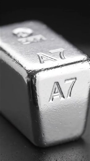 A7 Aluminium Ingot silvery white metal casting allying manufacturing in automobile industry