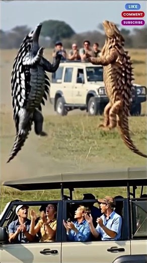 Epic Pangolin vs Armadillo Showdown Shocks Tourists | PrimorisWild