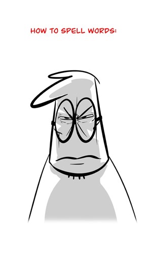 Spell 😅 (Animation Meme) #shorts