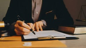 Download Mediation client meeting lawyer consulting government help, Businessman and Male lawyer or judge consult having team meeting with client, Law and Legal services concept. for free