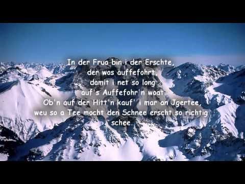 Wolfgang Ambros - Schifoan (Lyrics)