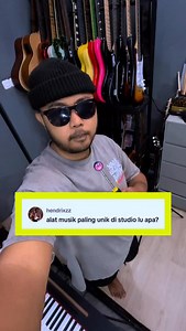 alat musik paling unik di studio gua . Pan Drum (link pembelian di bio gua) | Tutorial Gitar - Arya Nara