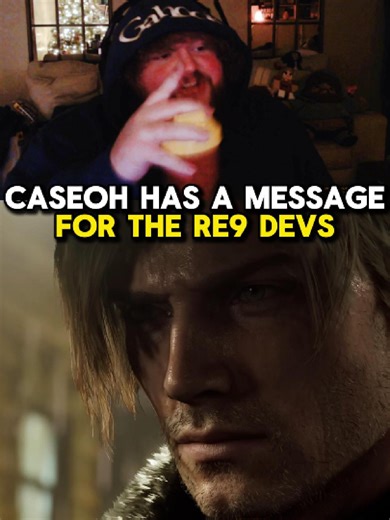Caseoh's Message to Resident Evil Requiem Developers