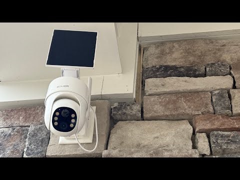 Soliom Wireless Outdoor Camera Installation #tech #diy #smarthome #camera #home #amazongadgets