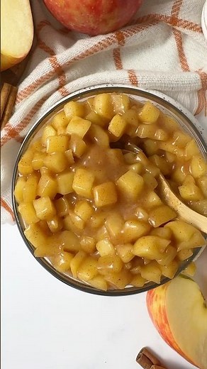 Easy Apple Compote 🍎
