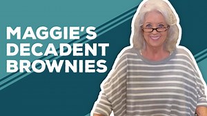 My former teacher and a dear friend shared her recipe for the richest brownies I think I've ever had in my life. Get Maggie's Decadent Brownies recipe right here: https://www.pauladeen.com/recipe/maggies-decadent-brownies/ | Paula Deen