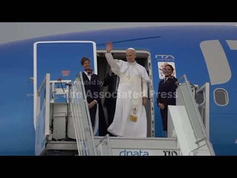 Pope departs for Africa as Trump issues scathing Truth Social post