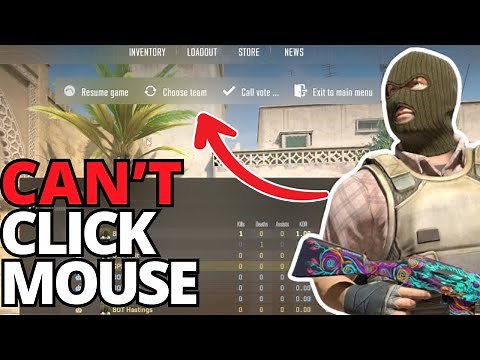 Fix Can't Click Mouse Not Working CS2