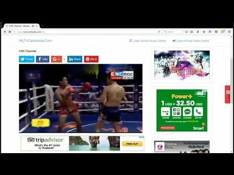 Khmer Boxing, CNC TV Live