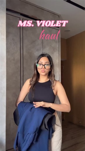 Ms.Violet on Instagram: "Styled her way in Ms. Violet ✨ Products shown : - Ms.V Mini Structured Dress With Buttons, - Ms.V Cinched Blazer - Ms.V Corset Shorts -effortless, refined, repeatable. Which combo are you wearing first? 💙 (Msviolet, Violeteve, UGC, redefined, styling) #msviolet #violeteve #effortless #timeless #feminine"