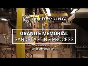 Sandblast Process at Coldspring®
