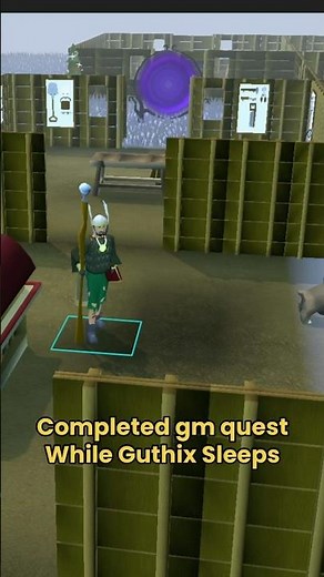 While Guthix Sleeps done! Only 3 Grandmaster quests left til cape! #osrs #osrsironman