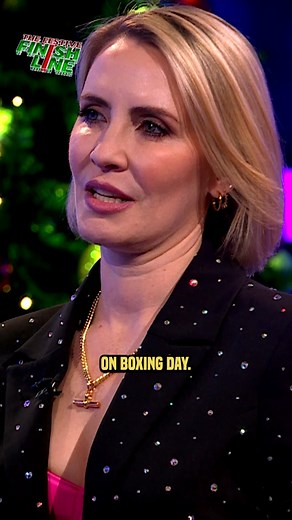 The Finish Line on Instagram: "Do you agree with Claire When It Comes To Sprouts? Don't Miss The Festive Finish Line! 🎄 Starts 15th December at 5:15pm on BBC One. 👉 Follow For More 👈 #TheFinishLine #Quiz #fyp #viral #christmas #sprouts"