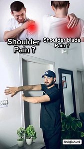 5K views · 1.6K reactions | Shoulder Pain Relief Exercise ✅ #Shoulderpain #shoulderpainrelief #rhomboidpain #exercise #physiotherapy #painrelief #reels #foryou | Dr Aqib Jamal PT | Facebook