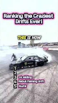 Top 5 drifting moments, Some of these dont even look real! #racing #shorts