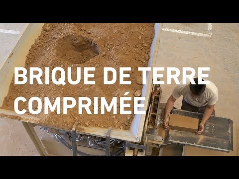 Construire en terre crue — Briques de terre comprimée
