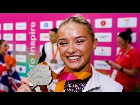 Ruby Evans 🇬🇧 | Interview with World Silver Medalist on Floor | 2025 World Championships Jakarta