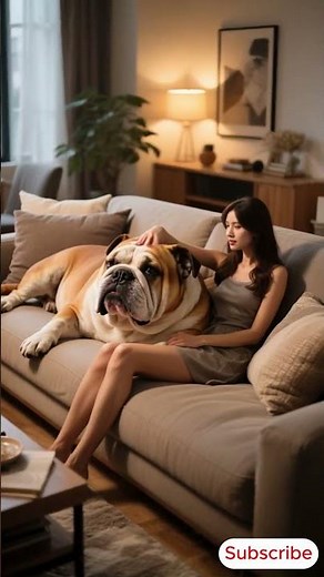 World’s Biggest Dog Meets Beautiful Woman – You Won’t Believe Their Bond! 🐶❤️👩#ViralDogVideo #viral