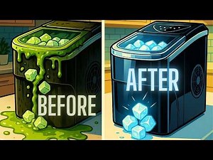 How To Clean A Countertop Ice Maker (Even With No Cleaning Mode) 🧊✨
