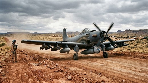 The OA-1K Skyraider II is a modified crop duster that covers special ops better than an F-35
