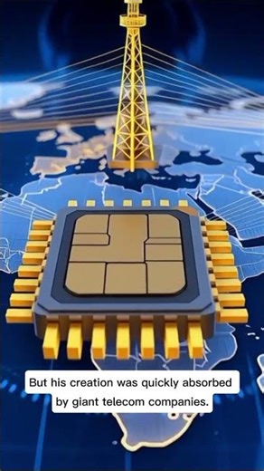 The Man Behind the SIM Card — And Why He Was Forgottensim card #history #mystery #shorts