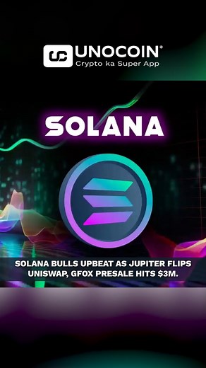 Crypto news 2 Feb  El Salvador to stay committed to Bitcoin amid spot ETF approval.  Solana bulls upbeat as Jupiter flips Uniswap, GFOX presale hits $3m.  ARK Invest Says a 19.4% allocation for Bitcoin in 2023. #cryptonews #cryptoupdates #elsalvador #solana #arkinvest | Unocoin | Facebook