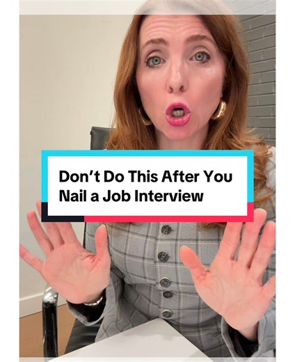 ⬇️ Here’s the Biggest mistake people make after they nail a job interview. https://theinterviewology.com/get-started/ 👩🏼‍💻You have been looking for a job for months, you are exhausted and you finally had a great interview. The recruiter said you were their top candidate and that they were putting an offer together. Such sweet relief. So, you take your foot off the gas and spend all your time obsessing about when they are going to send you the offer letter. You’re already spending your new sal