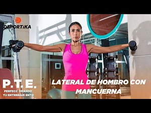 How to do dumbbell lateral raises correctly | Tutorial with fitness coach Israel