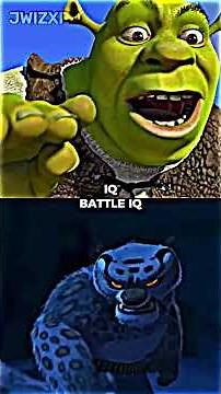Shrek (Meme force 100%) vs Dreamworks characters 100% #battle #1v1